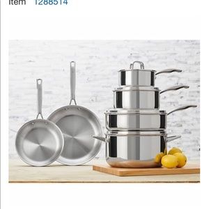Stainless steel cookware